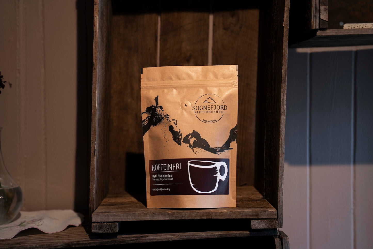 Koffeinfri - Colombia Tumbaga, 250g Sognefjord Kaffibrenneri