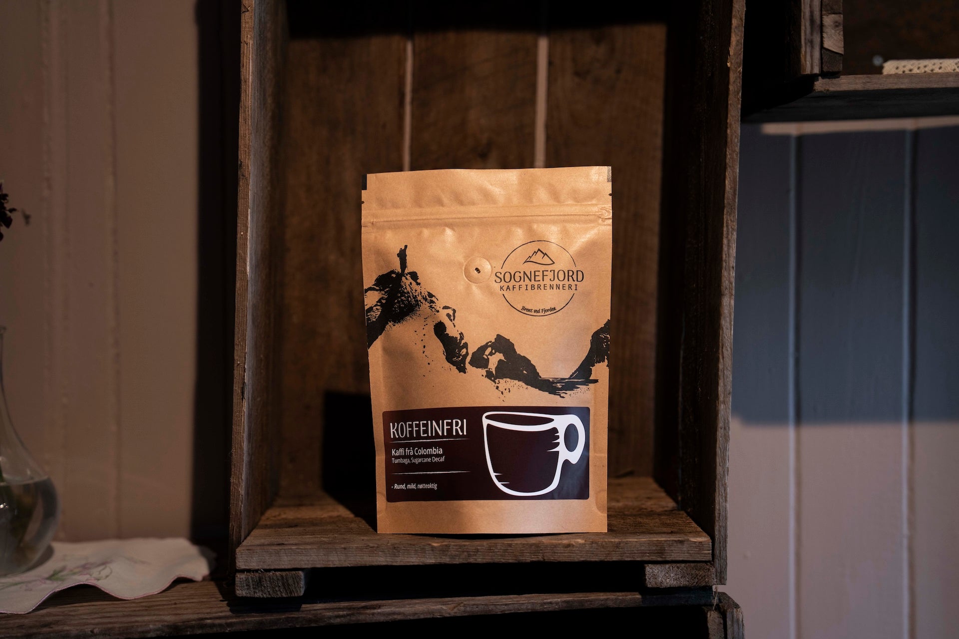 Koffeinfri - Colombia Tumbaga, 250g Sognefjord Kaffibrenneri