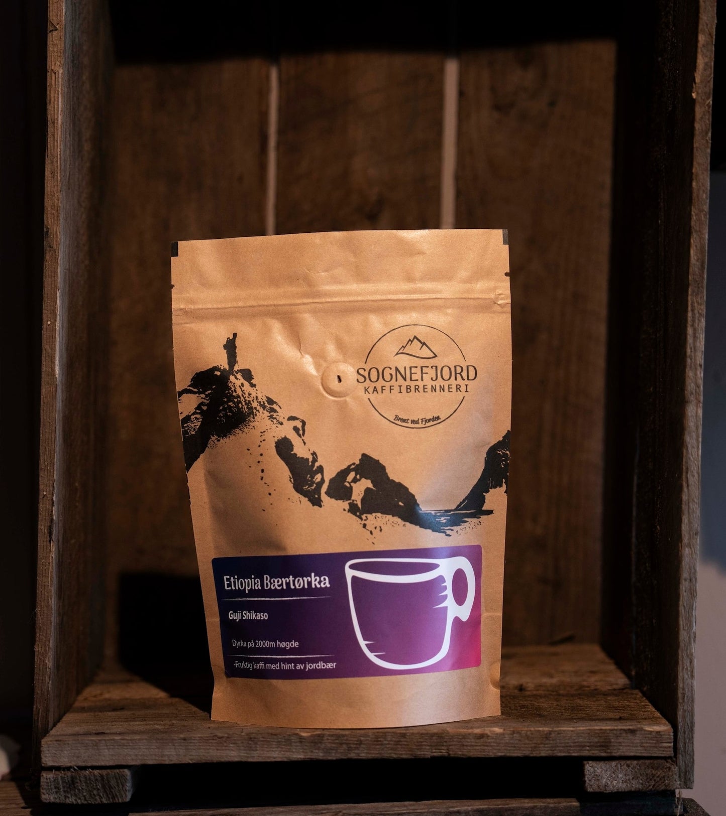 Etiopia - Bærtørka Sognefjord Kaffibrenneri