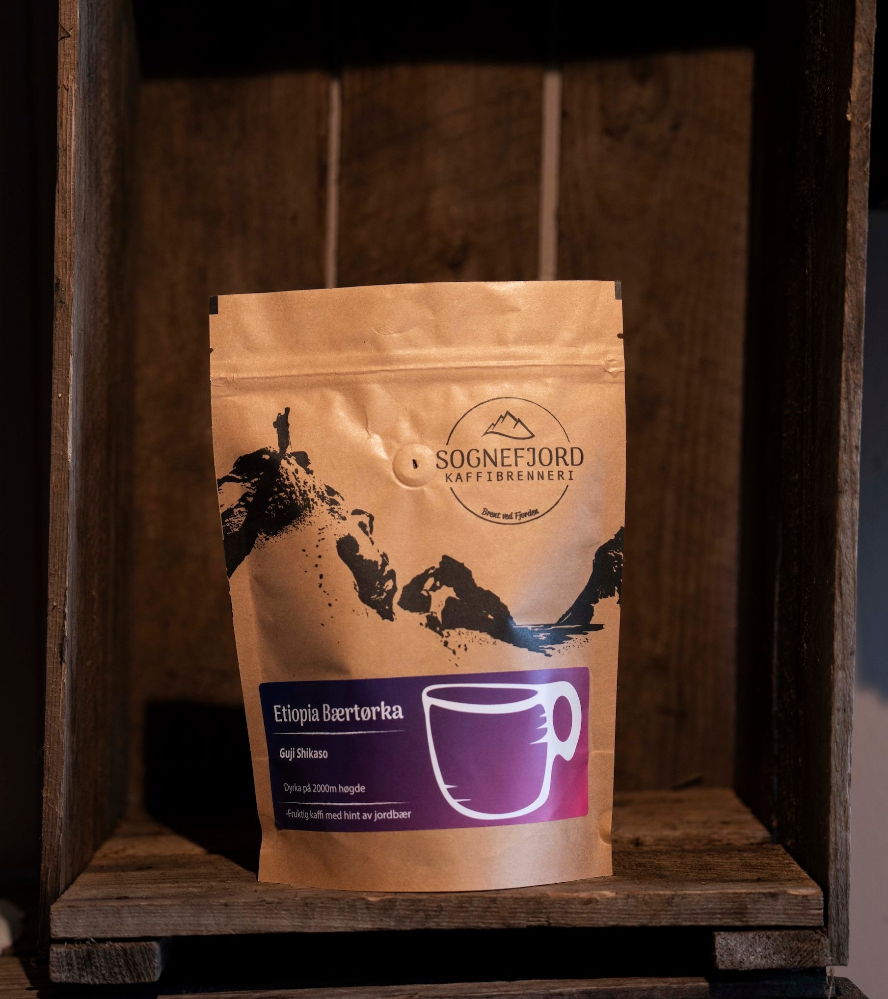 Etiopia - Bærtørka Sognefjord Kaffibrenneri