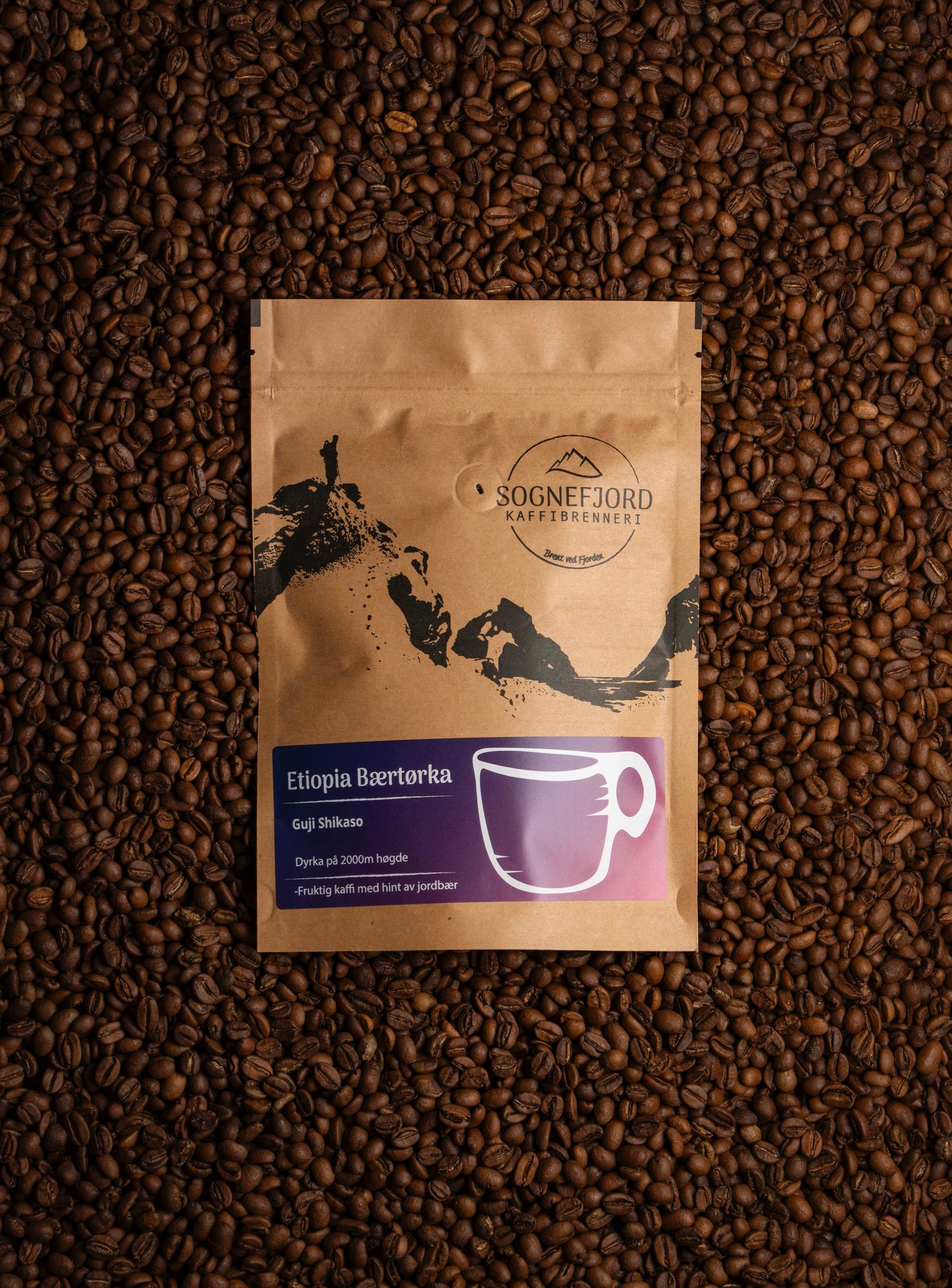 Etiopia - Bærtørka Sognefjord Kaffibrenneri