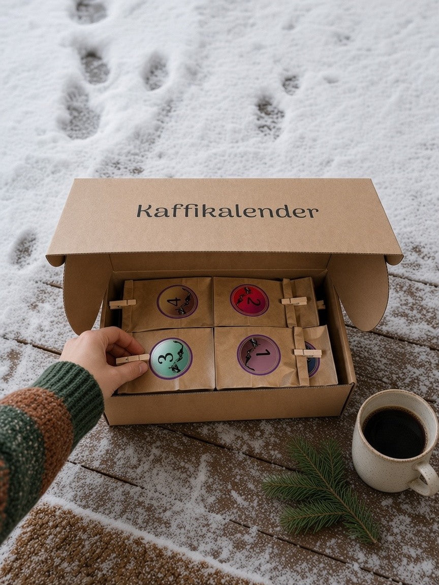 Adventskalender 24 kaffi Sognefjord Kaffibrenneri