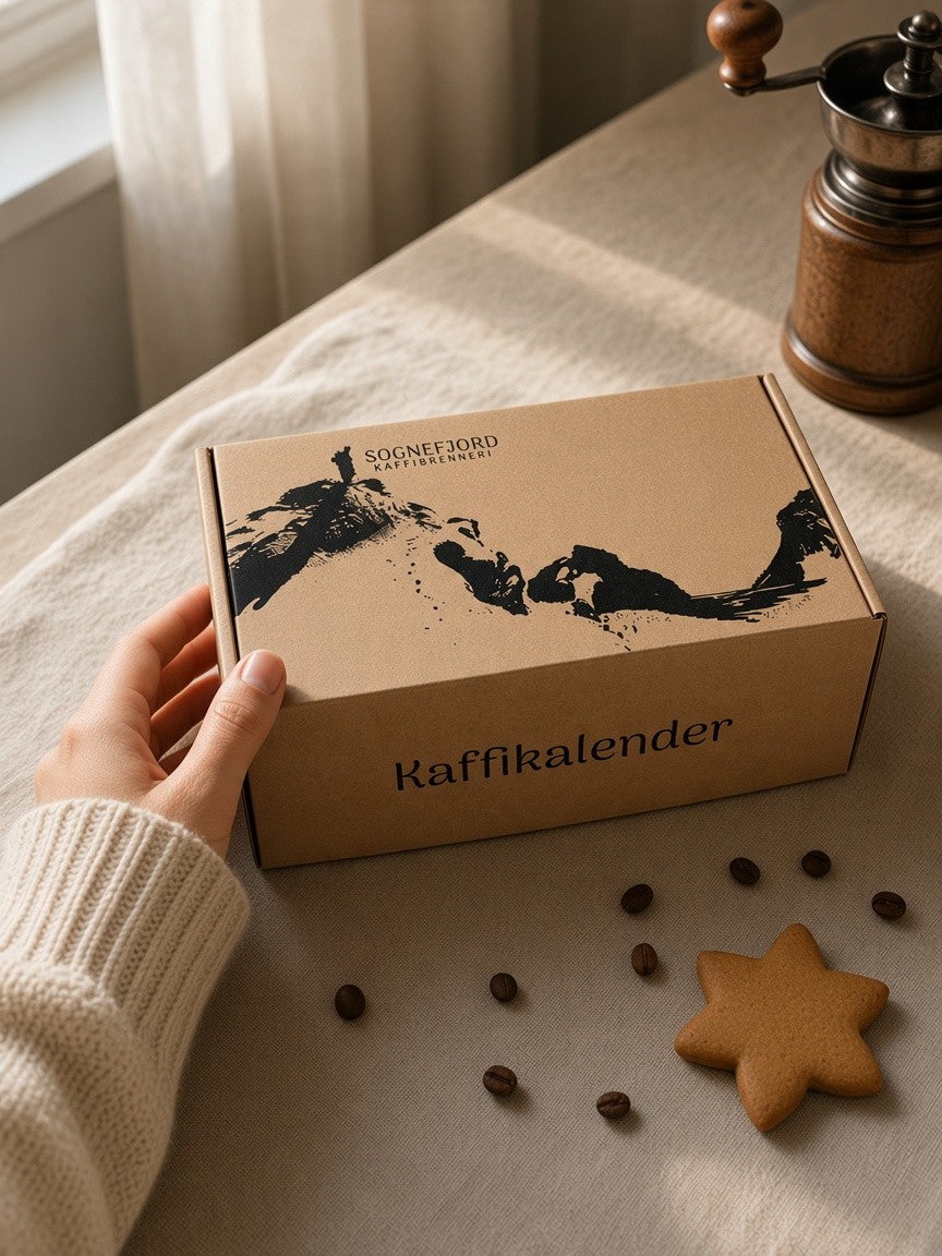 Adventskalender 24 kaffi Sognefjord Kaffibrenneri