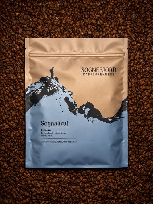 Sognakrut Espresso – espressobønner 1 kg Sognefjord Kaffibrenneri