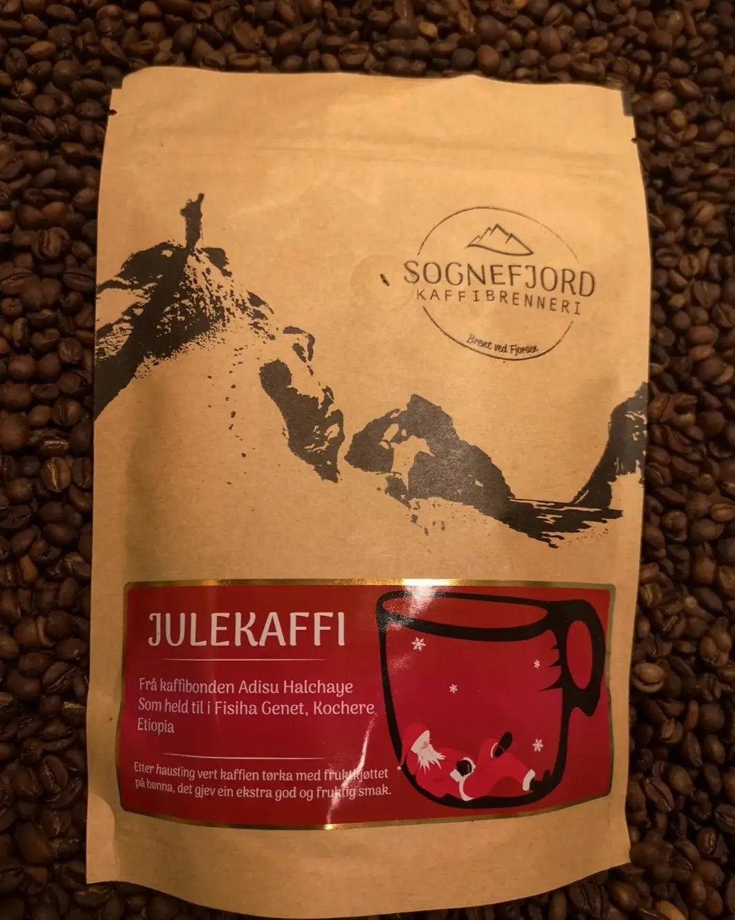 Julekaffi - Etiopisk Bærtørka 1Kg Sognefjord Kaffibrenneri
